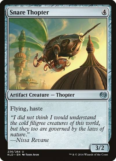 Snare Thopter KLD-236 Kaladesh Magic card