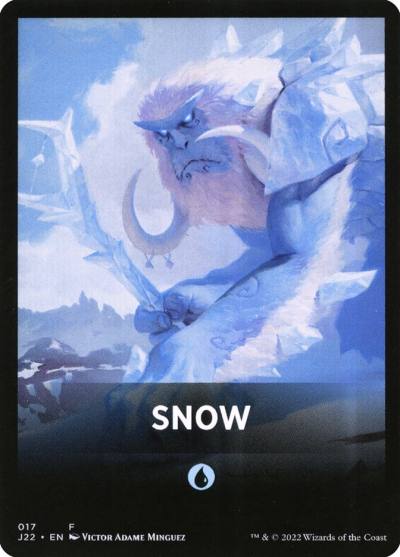 Snow FJ22-17 Jumpstart 2022 Front Cards Magic card