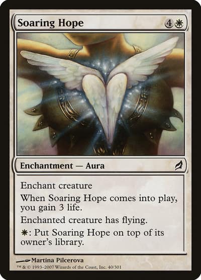 Soaring Hope LRW-40 Lorwyn Magic card