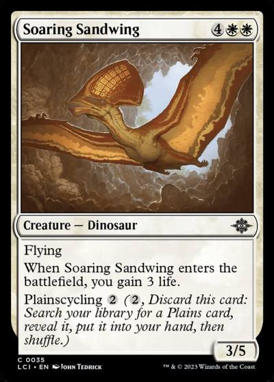 Soaring Sandwing 35 The Lost Caverns of Ixalan Magic card