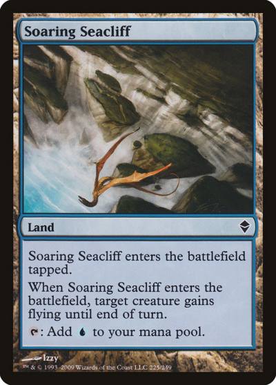 Soaring Seacliff ZEN-225 Zendikar Magic card