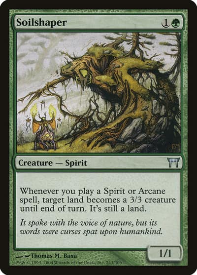 Soilshaper 243 Champions of Kamigawa Magic card