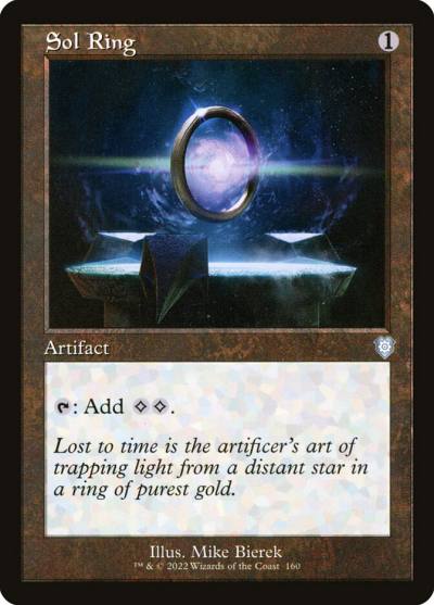 Sol Ring BRC-160 The Brothers' War Commander Magic card