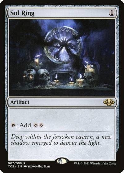 Sol Ring CC2-7 Commander Collection: Black Magic card