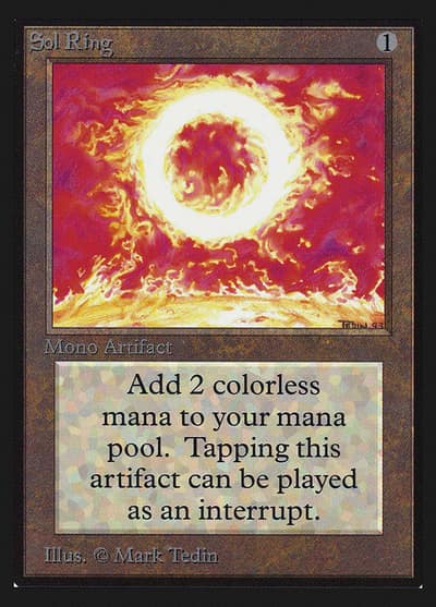 Sol Ring CEI-270 Intl. Collectors' Edition Magic card