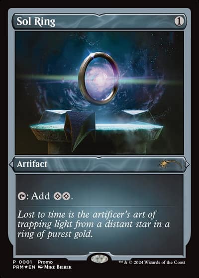 Sol Ring PFDN-1 Foundations Promos Magic card