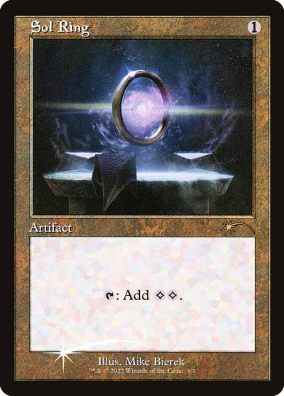 Sol Ring PLG22-1 Love Your LGS 2022 Magic card