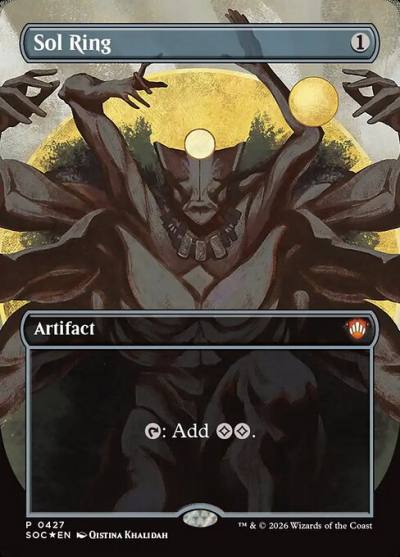 Sol Ring SOC-427 Secrets of Strixhaven Commander Magic card