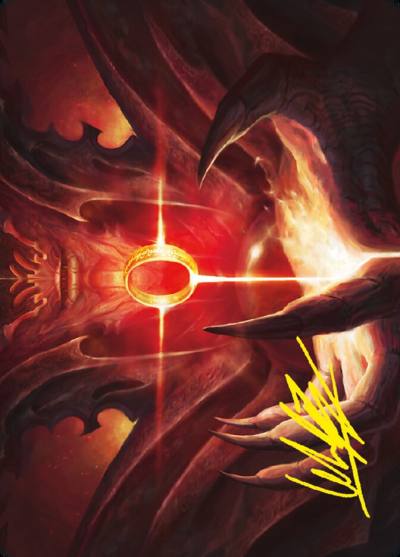 Sol Ring // Sol Ring ALTR-76 Tales of Middle-earth Art Series Magic card