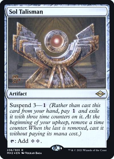 Sol Talisman PMH2-236S Modern Horizons 2 Promos Magic card