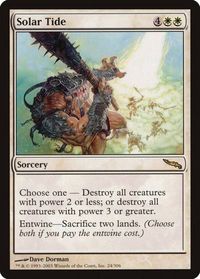 Solar Tide MRD-24 Mirrodin Magic card
