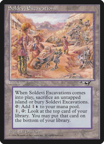 Soldevi Excavations ALL-143 Alliances Magic card