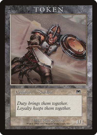 Soldier PR2-8 Magic Player Rewards 2002 Magic card