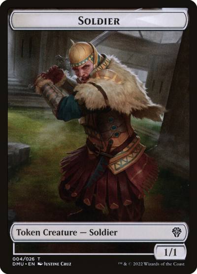 Soldier TDMU-4 Dominaria United Tokens Magic card