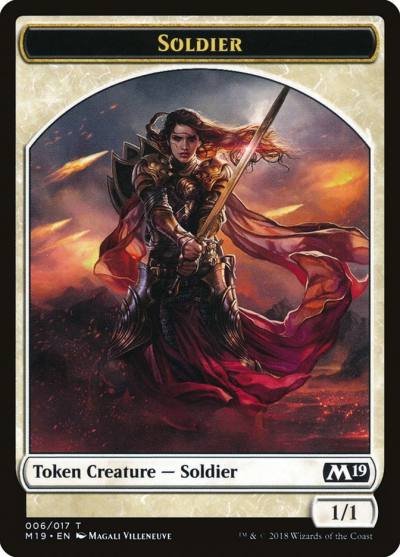 Soldier TM19-6 Core Set 2019 Tokens Magic card