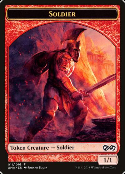 Soldier TUMA-11 Ultimate Masters Tokens Magic card