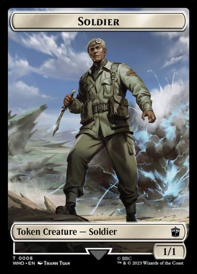 Soldier TWHO-8 Doctor Who Tokens Magic card