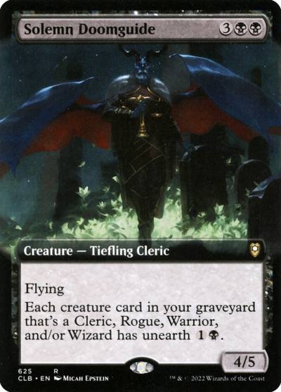 Solemn Doomguide CLB-625 Commander Legends: Battle for Baldur's Gate Magic card