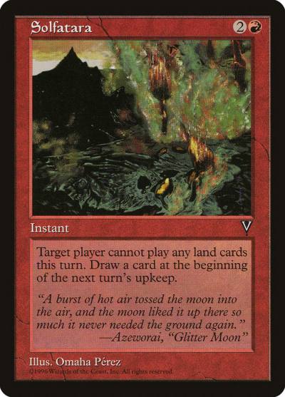 Solfatara VIS-93 Visions Magic card