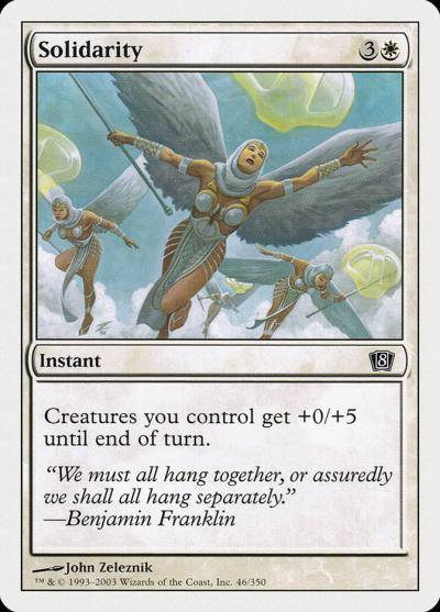 Solidarity 8ED-46 Eighth Edition Magic card