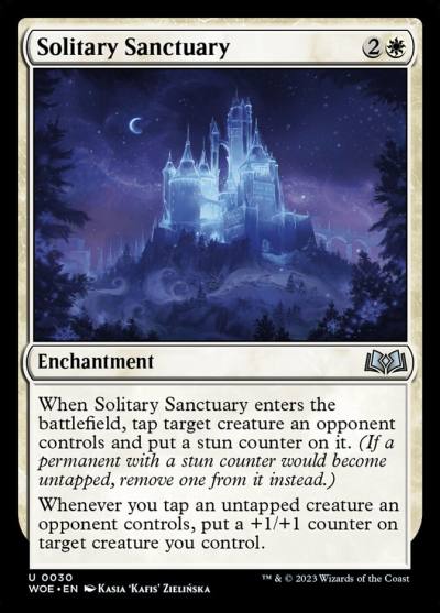 Solitary Sanctuary WOE-30 Wilds of Eldraine Magic card