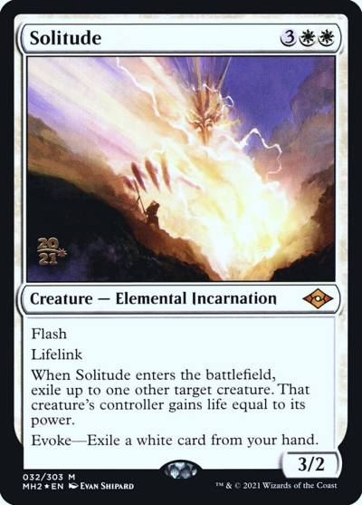 Solitude PMH2-32S Modern Horizons 2 Promos Magic card
