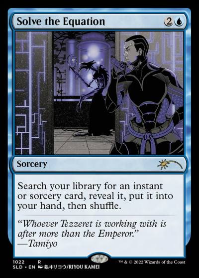 Solve the Equation SLD-1022 Secret Lair Drop Magic card