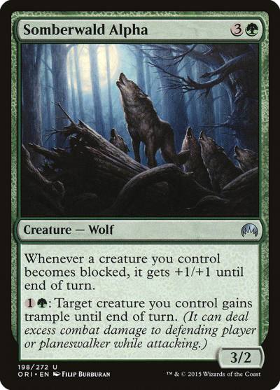 Somberwald Alpha 198 Magic Origins Magic card