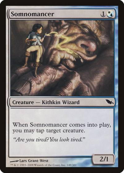 Somnomancer 149 Shadowmoor Magic card