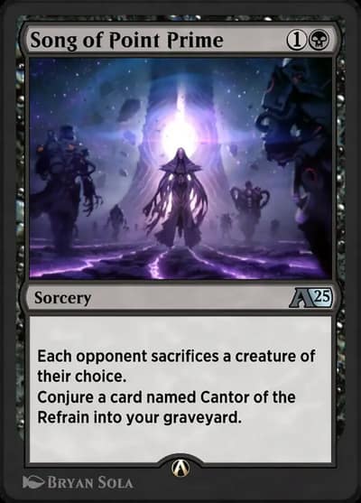 Song of Point Prime YEOE-12 Alchemy: Edge of Eternities Magic card