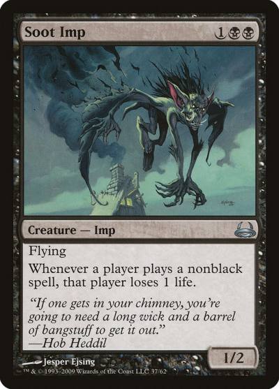 Soot Imp DDC-37 Duel Decks: Divine vs. Demonic Magic card