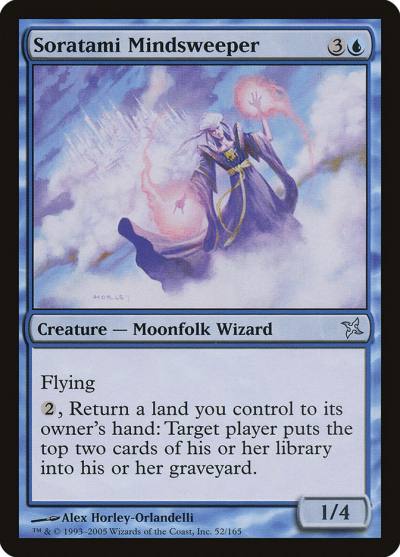 Soratami Mindsweeper 52 Betrayers of Kamigawa Magic card