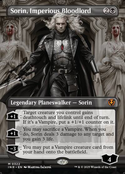Sorin, Imperious Bloodlord INR-322 Innistrad Remastered Magic card