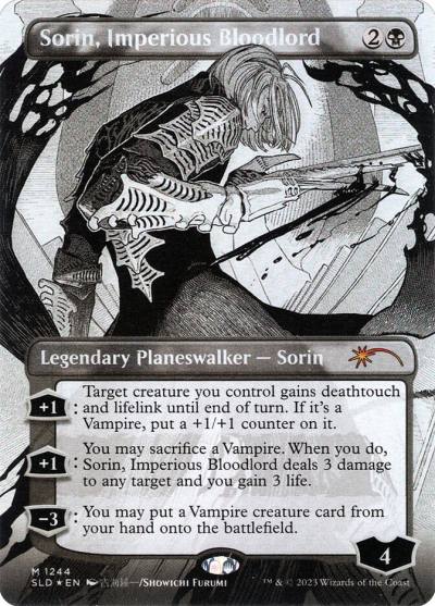 Sorin, Imperious Bloodlord SLD-1244 Secret Lair Drop Magic card