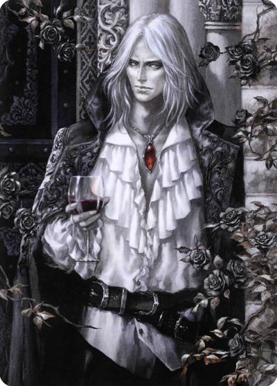 Sorin the Mirthless // Sorin the Mirthless AVOW-2 Crimson Vow Art Series Magic card