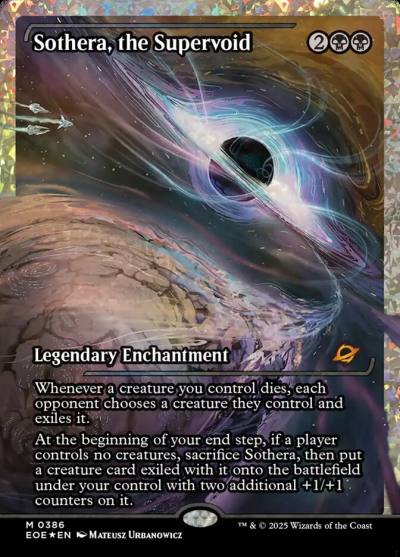 Sothera, the Supervoid EOE-386 Edge of Eternities Magic card