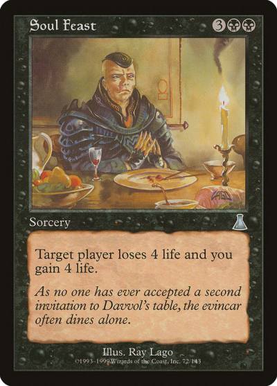 Soul Feast UDS-72 Urza's Destiny Magic card
