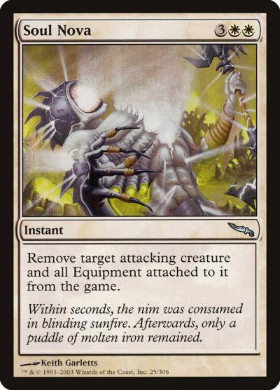 Soul Nova MRD-25 Mirrodin Magic card