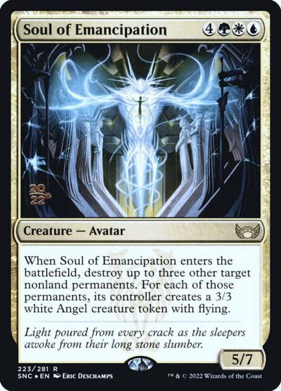 Soul of Emancipation PSNC-223S Streets of New Capenna Promos Magic card