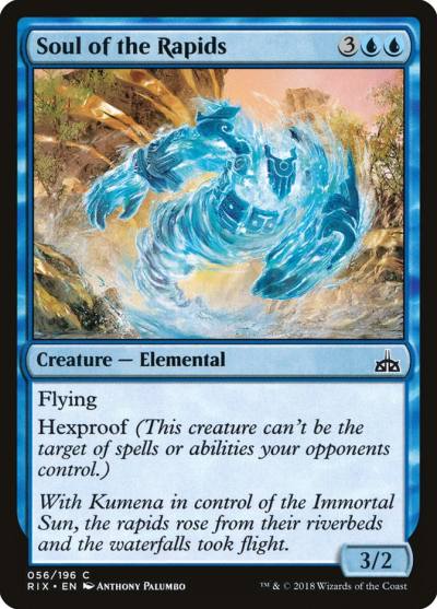 Soul of the Rapids 56 Rivals of Ixalan Magic card