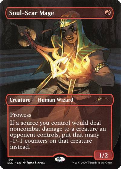 Soul-Scar Mage SLD-190 Secret Lair Drop Magic card