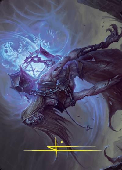 Soul-Shackled Zombie // Soul-Shackled Zombie AFDN-9 Foundations Art Series Magic card