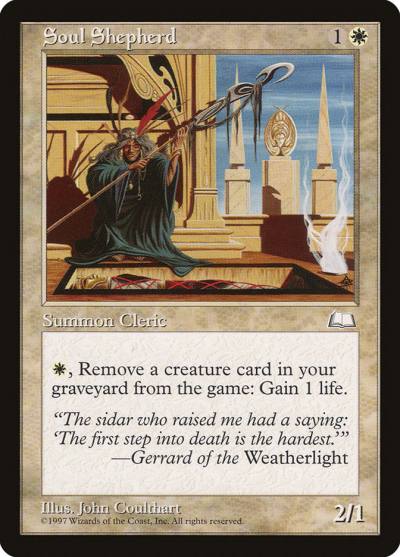 Soul Shepherd WTH-26 Weatherlight Magic card