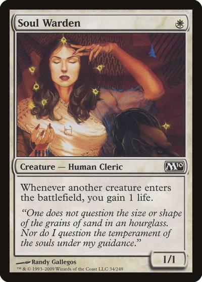 Soul Warden M10-34 Magic 2010 Magic card