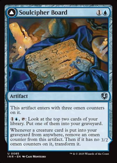 Soulcipher Board // Cipherbound Spirit INR-85 Innistrad Remastered Magic card