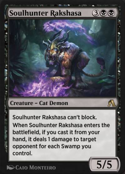 Soulhunter Rakshasa XANA-35 Arena New Player Experience Extras Magic card