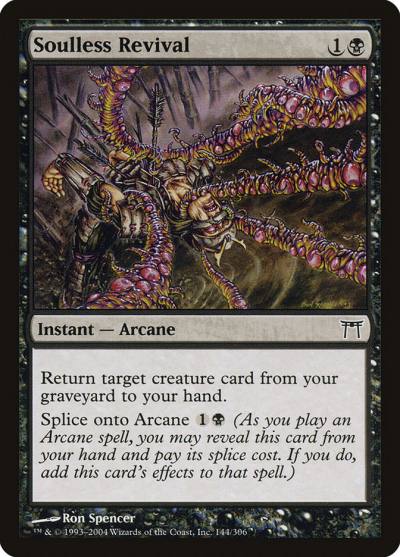 Soulless Revival CHK-144 Champions of Kamigawa Magic card