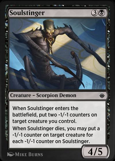 Soulstinger AKR-124 Amonkhet Remastered Magic card