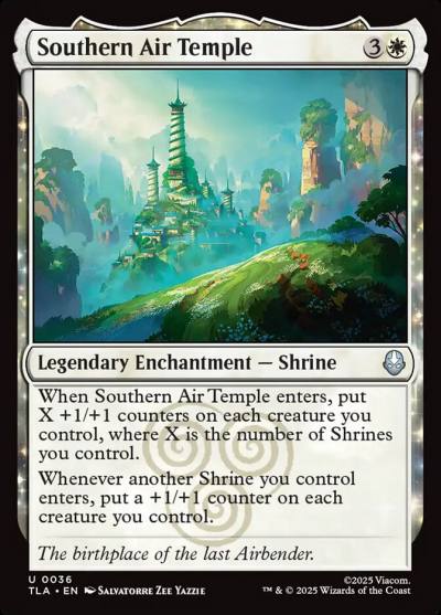 Southern Air Temple TLA-36 Avatar: The Last Airbender Magic card