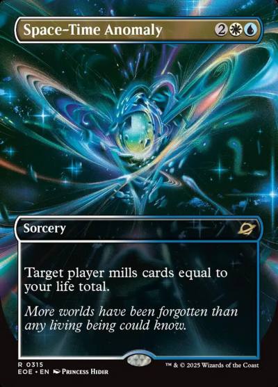 Space-Time Anomaly EOE-315 Edge of Eternities Magic card